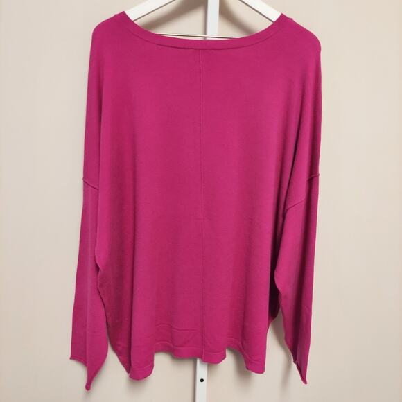 Wonderly Plus Size Sweater 3X Dolman Sleeve Minimalist Capsule Cozy Soft - Picture 5 of 7